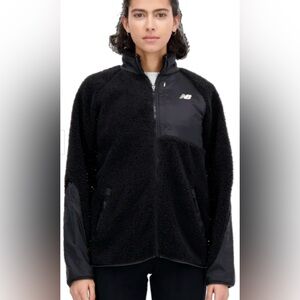 New Balance Women's Black Sherpa Jacket